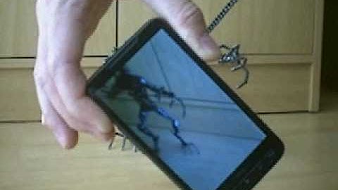 HTC HD2 Demo 2 - DirectX 3D, DirectShow and Live camera capture preview combined