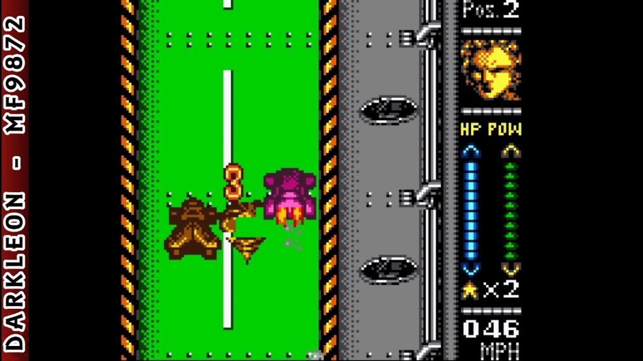 Game Boy Color - Armada F/X Racers © 2000 Metro3D - Gameplay