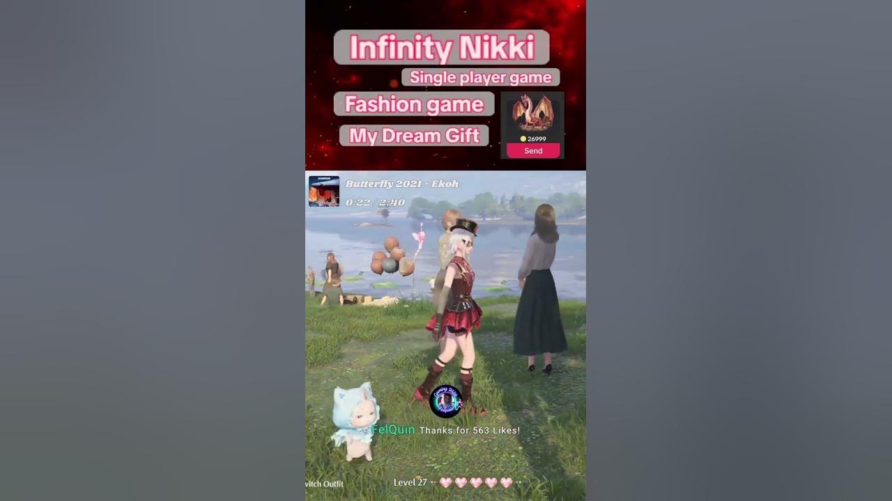 Need The Reassurance Not A Silly Romance Need the reassurance not a silly romance. #infinitynikki #gamergirl #