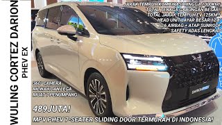 MPV 7 SEATER YANG BISA JALAN 1000KM LEBIH!! WULING CORTEZ DARION PHEV EX REVIEW | Indonesia