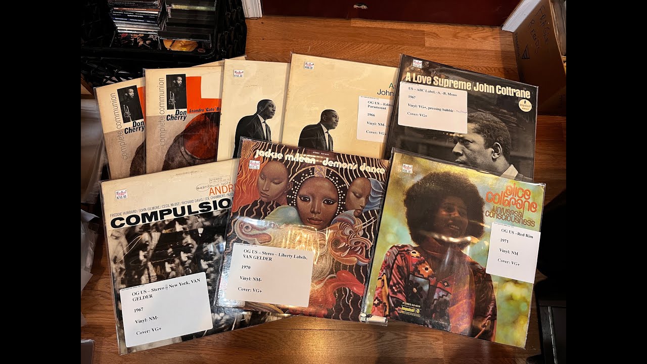 Rare Jazz Records in the Vinyl New Arrivals