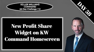 KW Command 66 Day Challenge 7.0 - Day 58 - How to Easily View and Track Profit Share in Command