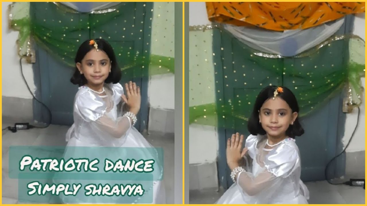 Patriotic Dance| Easy dance steps for kids| learn Independence/Republic ...