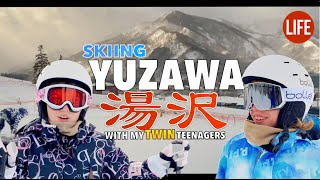 Skiing Yuzawa with my Twin Teenagers  | Life in Japan Episode 196