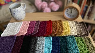 Jasmine Star Stitch Coaster Crochet Tutorial