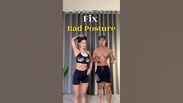 Verbeter een slechte houding in 4 minuten per dag met deze eenvoudige oefeningen