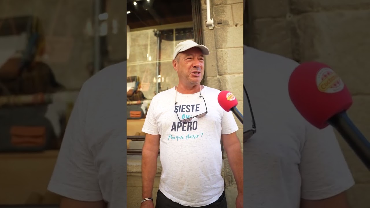Dégustation de Croc'Sec sur les routes du Tour !