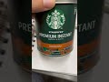 #starbucks instant #coffee review. I recommend it.