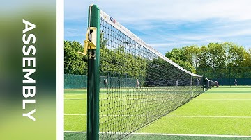How To: Install Vermont 2mm Tennis Net | Net World Sports