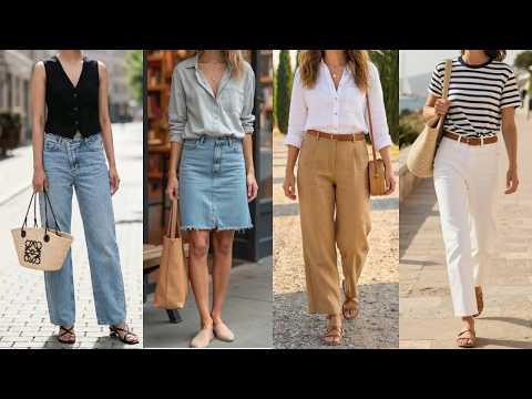 COMO Crear OUTFITS con tu ROPA BASICA  Vestir con Estilo sin Comprar Más