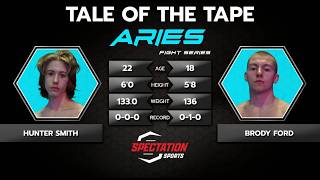Brody Ford vs. Hunter Smith - Aries Fight Series 33