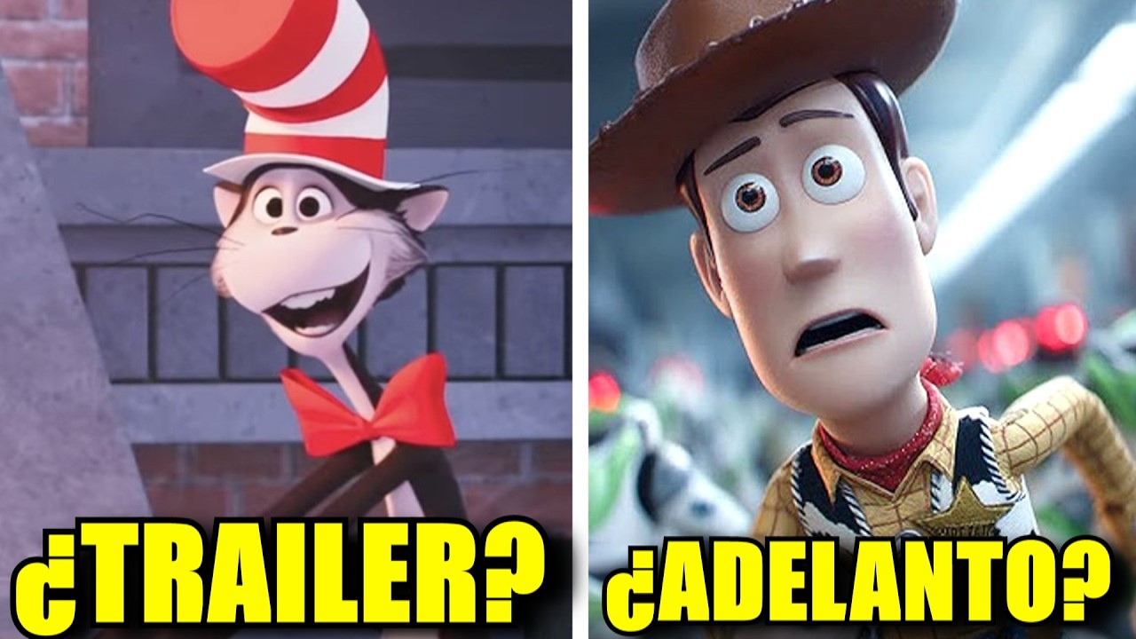 EL GATO EN EL SOMBRERO ¿NUEVO TRAILER?, TOY STORY 5 ¿NUEVO ADELANTO?, MARIO GALAXY FILTRADA