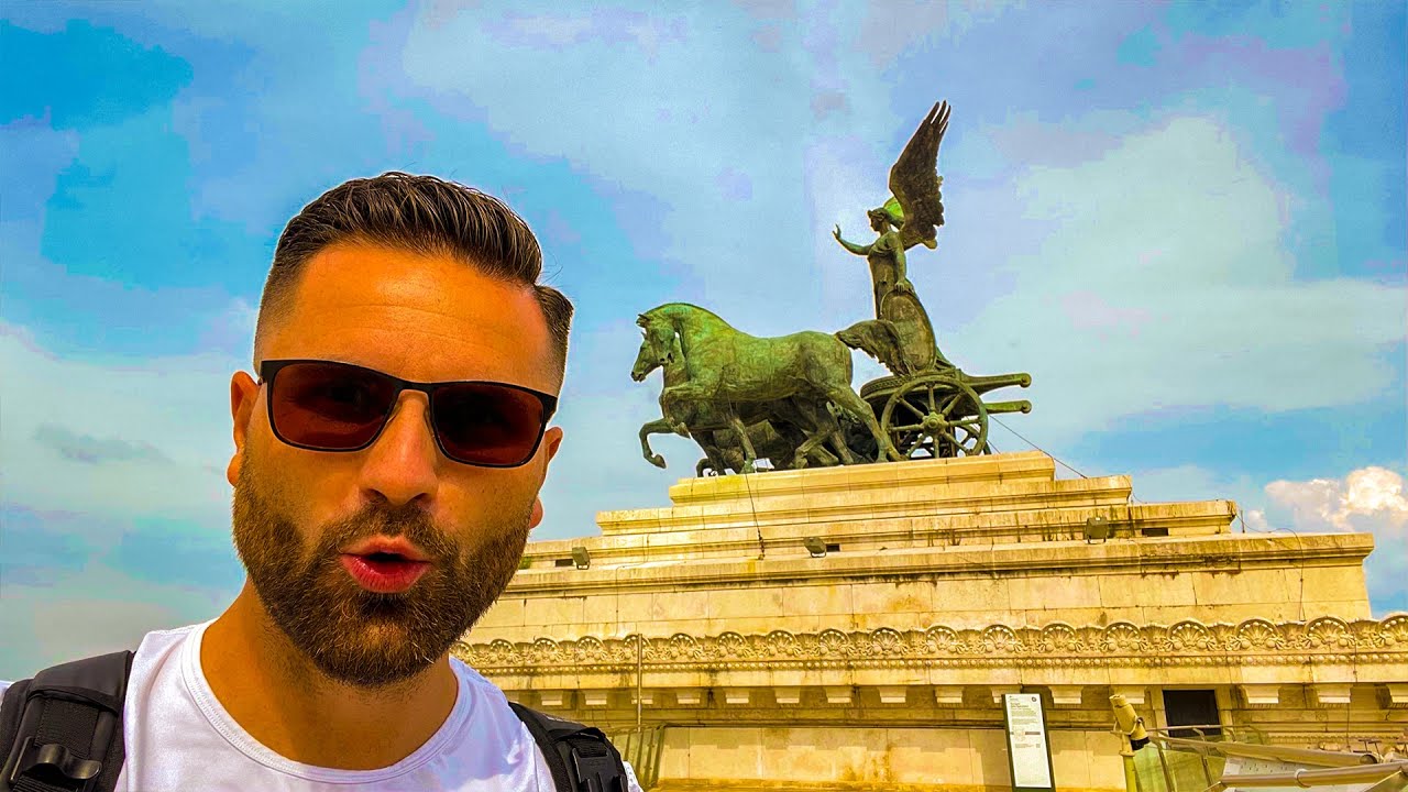 RÍM, deň 2, časť 1/2 | 4K 2021 | Fontana di Trevi, Altare della Patria | travel vlog Italy, Roma