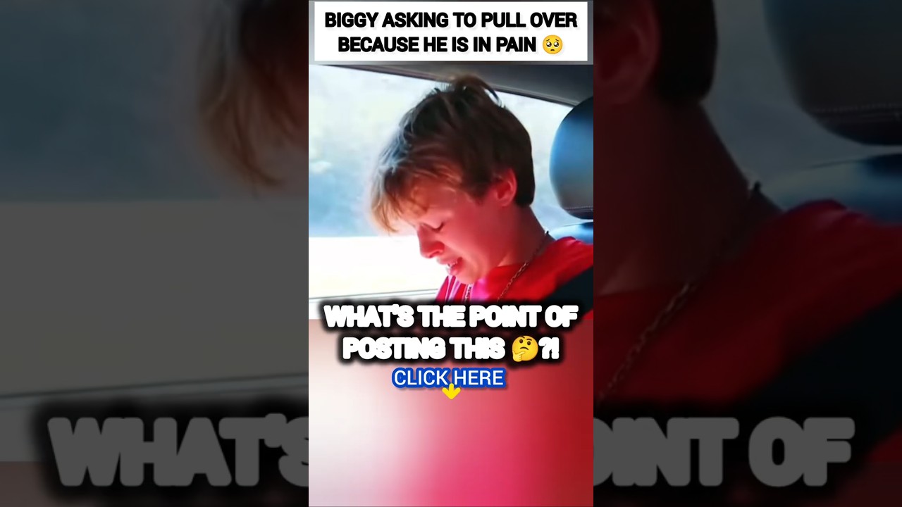 The WAY Biggy Norris was asking to pull over because he is in pain?!😳🥺 
