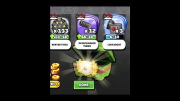 Hill climb racing 2 : opening trove chest #shorts