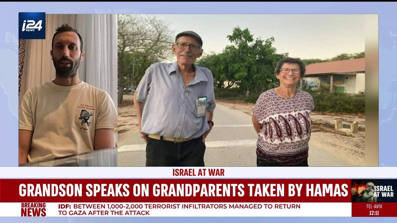 Grandson speaks on grandparents taken by Hamas