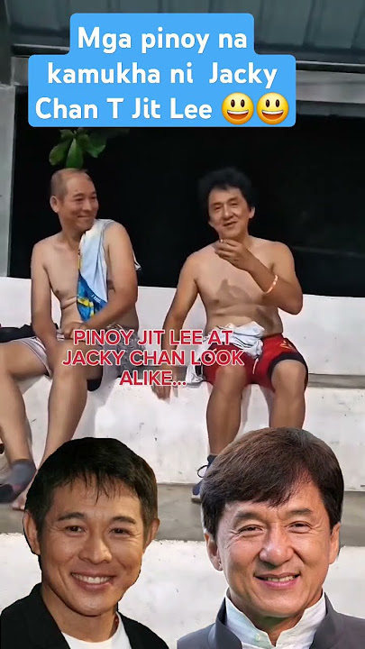 Mga pinoy na kamukha ni Jacky Chan at Jet Li! Grabe halos walang pinagkaiba | Jacky chan look alike.