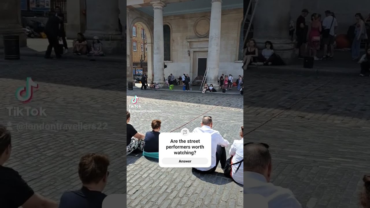 When the sarcastic British humour is more entertaining than the tricks. britishhumor coventgarden YouTube