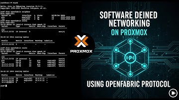 Proxmox VE 9.0 guide: how to setup Software Defined Networking (SDN) OpenFabric protocol for Ceph