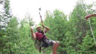 Lakeshore Adventures Zip Line - Explore The Door - Door County