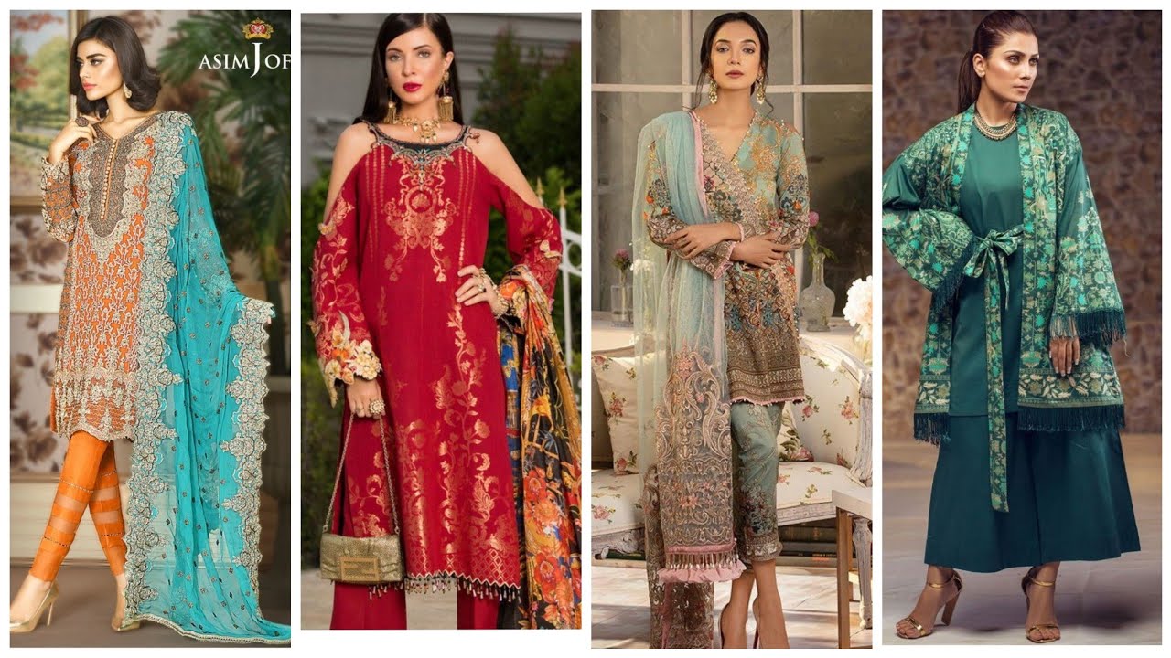 Latest Formal & Casual Pakistani Branded Dress Collection 2019