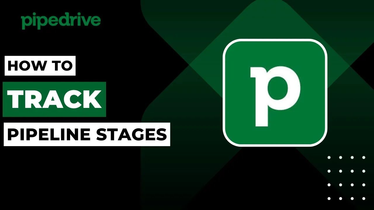 How To Track Pipeline Stages In Pipedrive ! - YouTube
