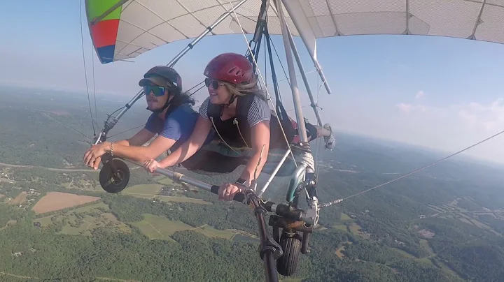 Robin Smalley Tandem Hang Gliding at LMFP