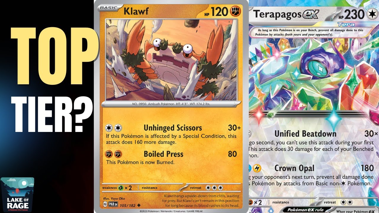 Klawf Terapagos guide with creator & top 32 finisher Richard Yannow