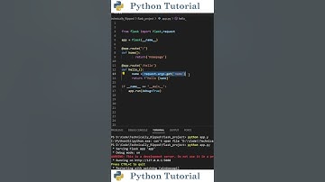 Default Values For Flask Query Variables | Python Tutorial