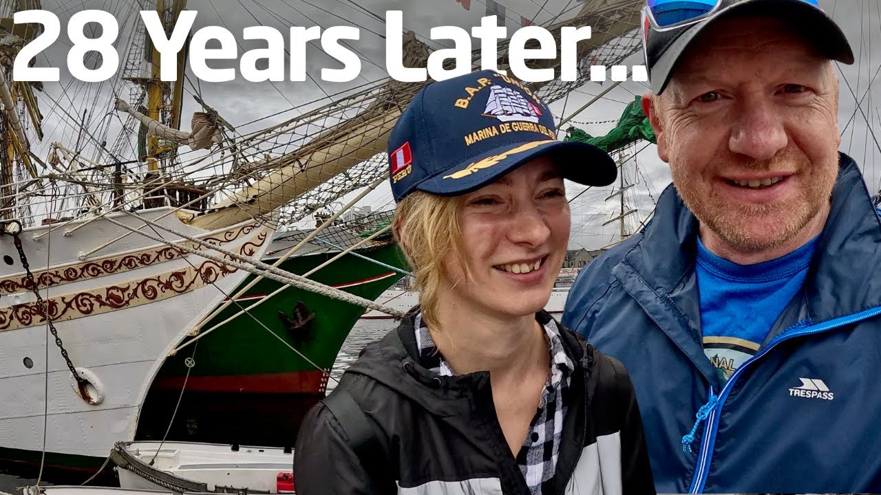 The TALL SHIPS Return To Aberdeen After Way Too Long! Featuring Dockside Tour & Ship Departures...