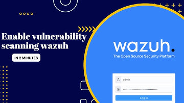 Enable vulnerability scanning wazuh