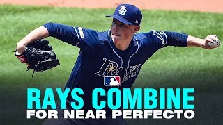 The Rays' pitchers flirt with perfection thwarted by Aleberto!