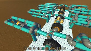 ScrapMechanic - Car with "homemade" boxer engine + a reverse gear and clutch