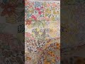 モザイクパッチ/小さい布を縫い合わせていく時間