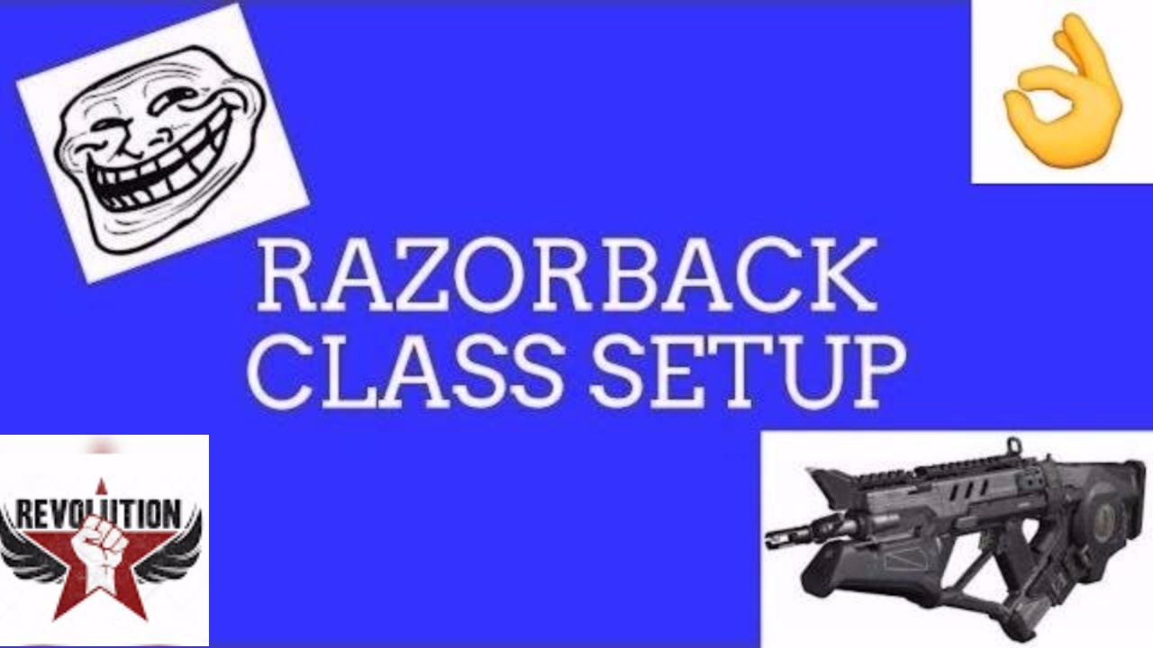 RAZORBACK CLASS SETUP!!!!!