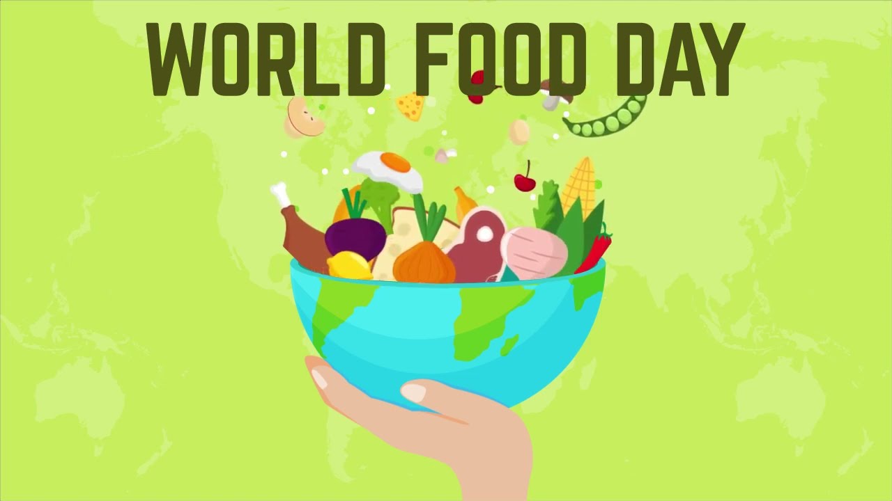 World Food Day Wishes | WhatsApp Status | Motion Graphics Animation