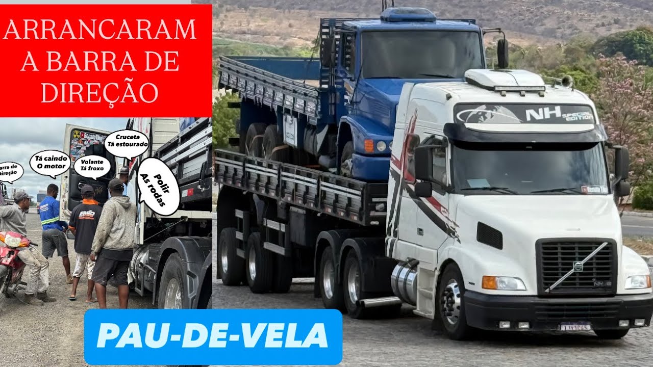 PAU-DE-VELA NAO PARO MAIS,🤬😡COMEÇARAM A DESMONTAR MEU CAMINHÃO SEM EU MANDAR 