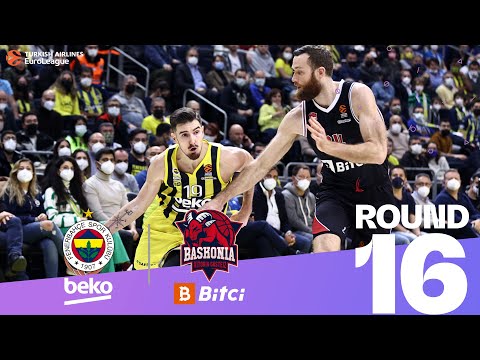 Fenerbahce keeps winning! | Round 16, Highlights | Turkish Airlines EuroLeague