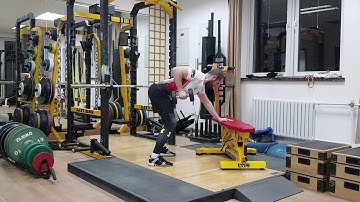 OSCILLATORY Dumbbell Row Disadvantaged Position Lukasz Lojas