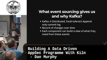 Building A Data Driven AppSec Programme With Kiln - Dan Murphy