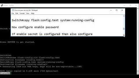 Cisco switch password recovery without loosing configuration | CCNA | ccnp | networking | iOS