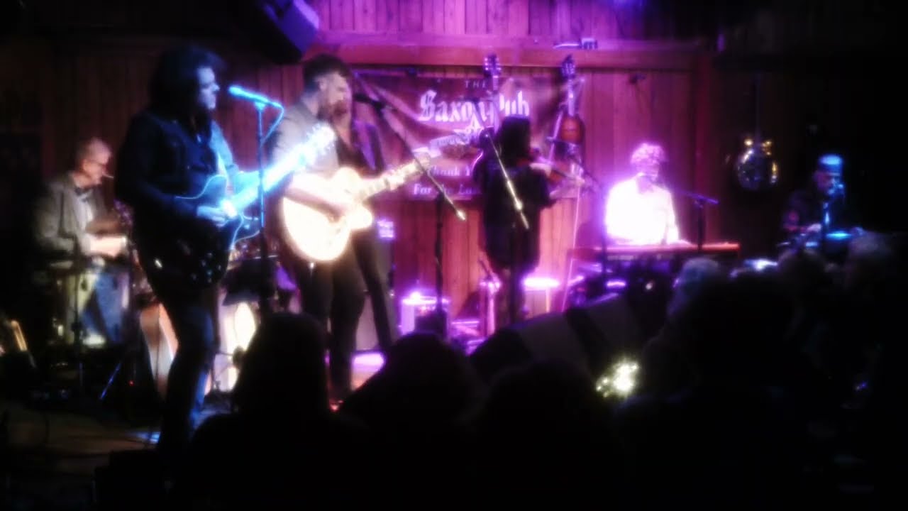 Pat Byrne Band with special guest Guy Forsyth at the Saxon Pub 121525