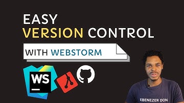 Version Control with WebStorm 2021.1 - Git and GitHub