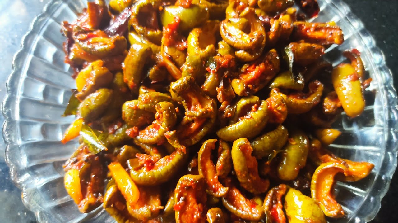 ഉണക്ക അമ്പഴങ്ങ അച്ചാർ Dried Hog Plum Pickle Ambazhanga Achar