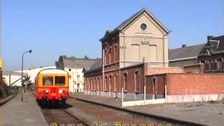 PFT-TSP,  20/09/2003 parcours avec l'autorail 4506 sur la L86, entre Leuze et Frasnes (DV)