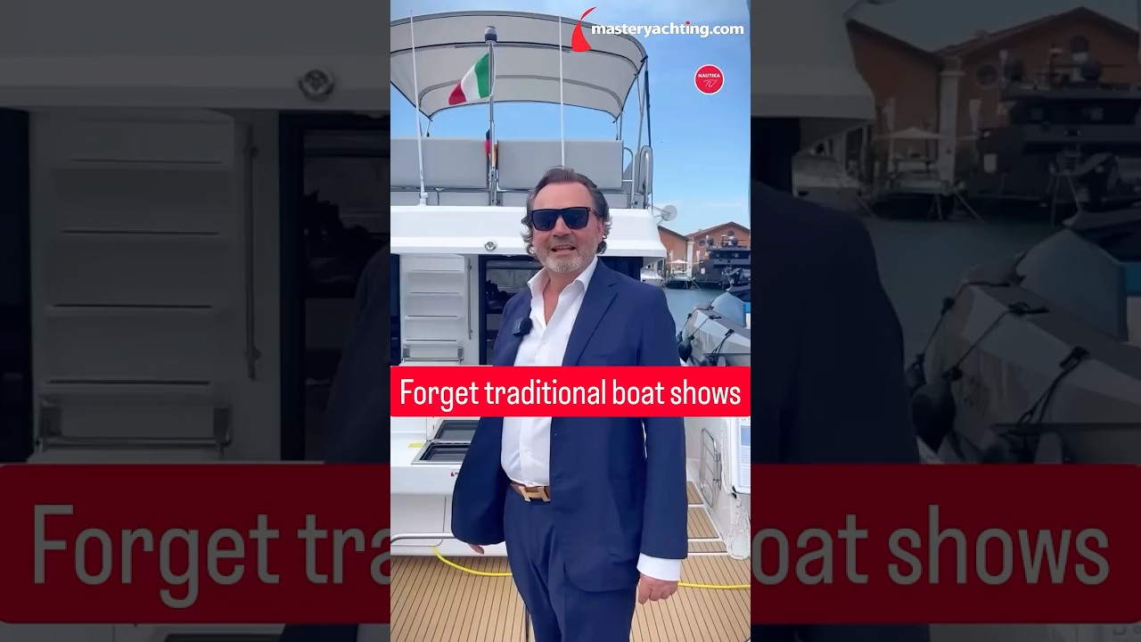 ⁣Forget traditional boat shows !