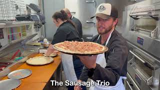 The Sausage Trio Pizza , Antonio's September Pizza of the Month The Sausage Trio Pizza , Antonio's September Pizza of the Month
