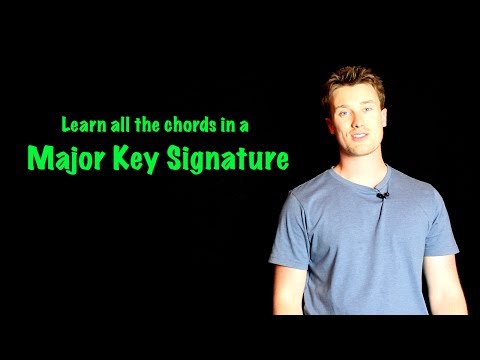 Understand all the chords in a Major Key Signature (Triads) 19