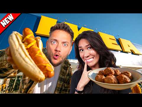 We Tried ALL the Food at IKEA Germany! 🇸🇪🇩🇪