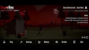 Gorebox|multiplayer shut down|October 11,2025|v16 of gorebox upcoming soon